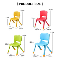 HKM-972499 Durable Plastic Stacking Chair for Children - Ideal for Schools, Daycares and Nurseries