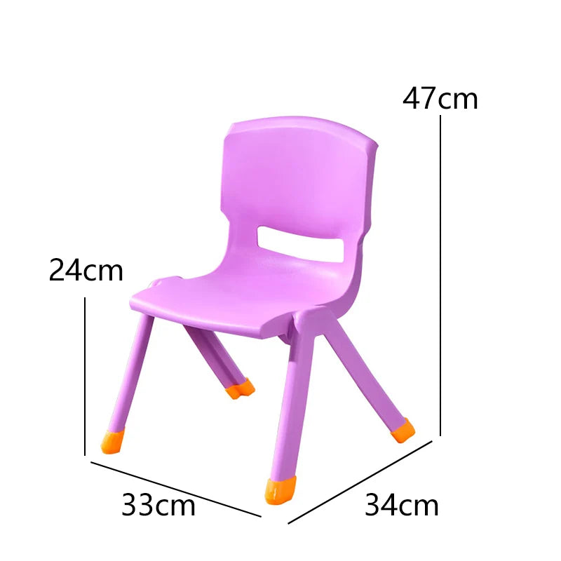 HKM-972499 Durable Plastic Stacking Chair for Children - Ideal for Schools, Daycares and Nurseries