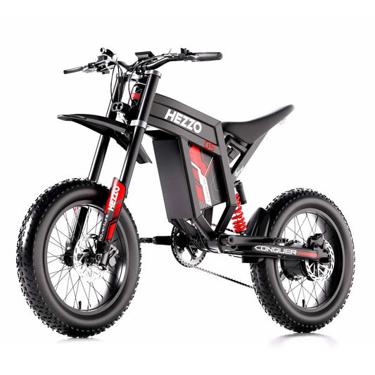 HKM-972563 Electric Off-Road Bike 60V 3000W with 20-Inch Fat Tires and 150 km Range