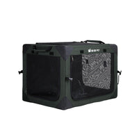 HKM-9726397 One Piece Collapsible Cloth Kennel Tent - Khaki, Green, Black, Size S (51*33*33cm)