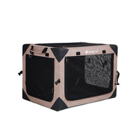 HKM-9726397 One Piece Collapsible Cloth Kennel Tent - Khaki, Green, Black, Size S (51*33*33cm)