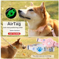 HKM-9727165 Adjustable Pet Positioning Collar and Leash Set for Small to Medium Pets, Multiple Colors Available
