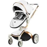 HKM-3972819 Luxury Adjustable Baby Stroller with Reversible Seat and Multi-Angle Rotation