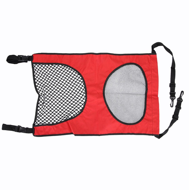 HKM-9728957 Car Rear Seat Pet Guardrail - Cloth Isolation Protection for Dogs, 46*69cm