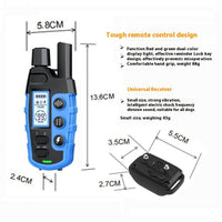 HKM-9730621 Remote Control Electric Dog Training Collar with Bark Stop Function, 1000m and 2000m Range Options