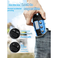 HKM-9730621 Remote Control Electric Dog Training Collar with Bark Stop Function, 1000m and 2000m Range Options