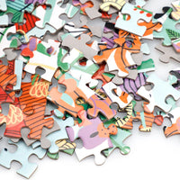 HKM-973075 500 Piece Custom Paper Puzzle - Pollinator's Playground for Ages 2 to 7