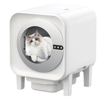 HKM-973075 Large Capacity Automatic Self-Cleaning Cat Litter Box with Advanced Odor Control and Easy Clean Features