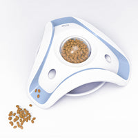 HKM-9731133 Interactive Cat Food Leaking Toy - Earth Guest Educational Cat Training Tool (25.2cm x 13.6cm x 27.2cm)