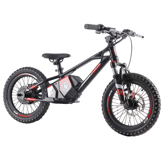 HKM-973203 36V Electric Mini Cross Bike for Kids - 16" Aluminum Alloy Frame, 3 Speed, Disc Brake, 30km/h Max Speed