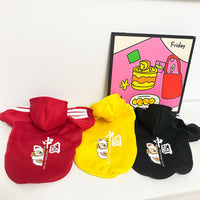 HKM-9732413 Cartoon Cute Pet Clothing for Dogs - Autumn & Winter Collection in Various Colors and Sizes