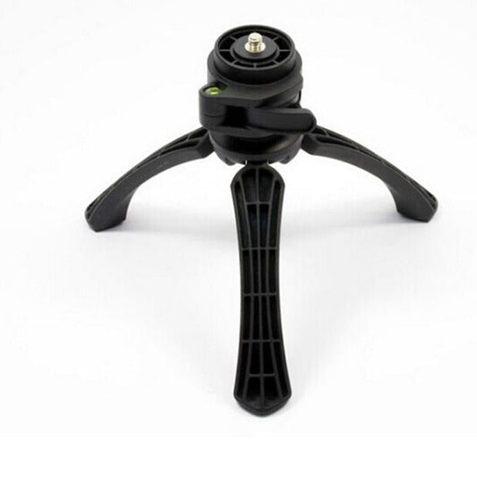 HKM-973331 Adjustable Portable Tripod Stand Holder for Cellphones and Cameras - Compatible with iPhone and Universal Models