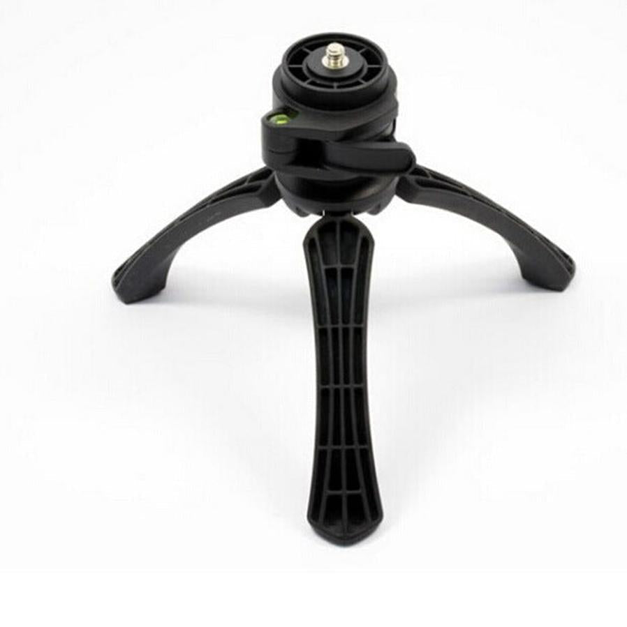 HKM-973331 Adjustable Portable Tripod Stand Holder for Cellphones and Cameras - Compatible with iPhone and Universal Models