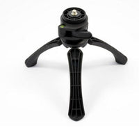 HKM-973331 Adjustable Portable Tripod Stand Holder for Cellphones and Cameras - Compatible with iPhone and Universal Models