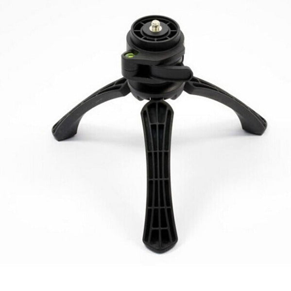 HKM-973331 Adjustable Portable Tripod Stand Holder for Cellphones and Cameras - Compatible with iPhone and Universal Models