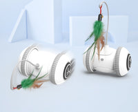 HKM-9733949 Interactive Cat Toy with Changeable Feather Accessories for Engaging Indoor Play