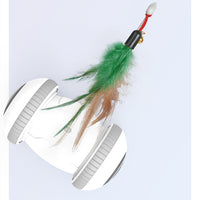 HKM-9733949 Interactive Cat Toy with Changeable Feather Accessories for Engaging Indoor Play