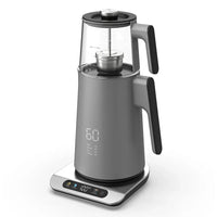 HKM-973395 Digital Glass Electric Tea Thermos Flask 2.7L with Temperature Control and Boil-Dry Protection