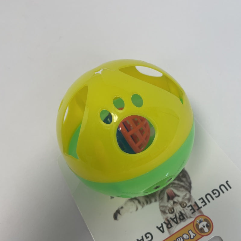 HKM-9734717 Interactive Bell Ball Cat Toy for Engaging Playtime Fun