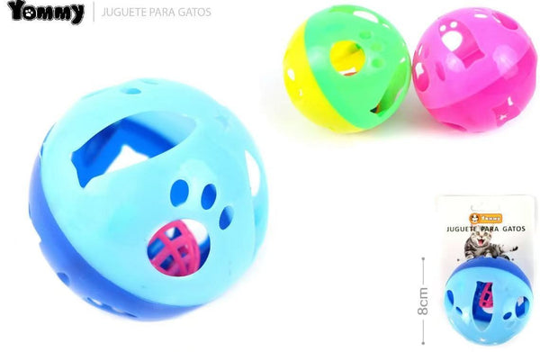 HKM-9734717 Interactive Bell Ball Cat Toy for Engaging Playtime Fun