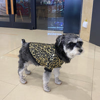 HKM-9735485 Stylish Bronzing Pet Dog Clothes for Spring and Summer
