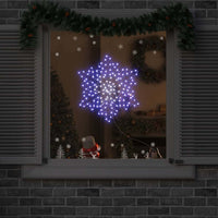 HKM-973587 Illuminated Color-Changing Christmas Snowflake 55.5 x 55.5 cm for Indoor and Outdoor Use