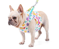 HKM-9736893 Cool and Breathable Cotton and Polyester Chest Leash for Small to Medium Dogs