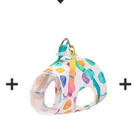 HKM-9736893 Cool and Breathable Cotton and Polyester Chest Leash for Small to Medium Dogs