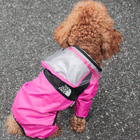 HKM-9737277 Long Legged Dog Rain Poncho with Transparent Brim and High Waterproof Fabric