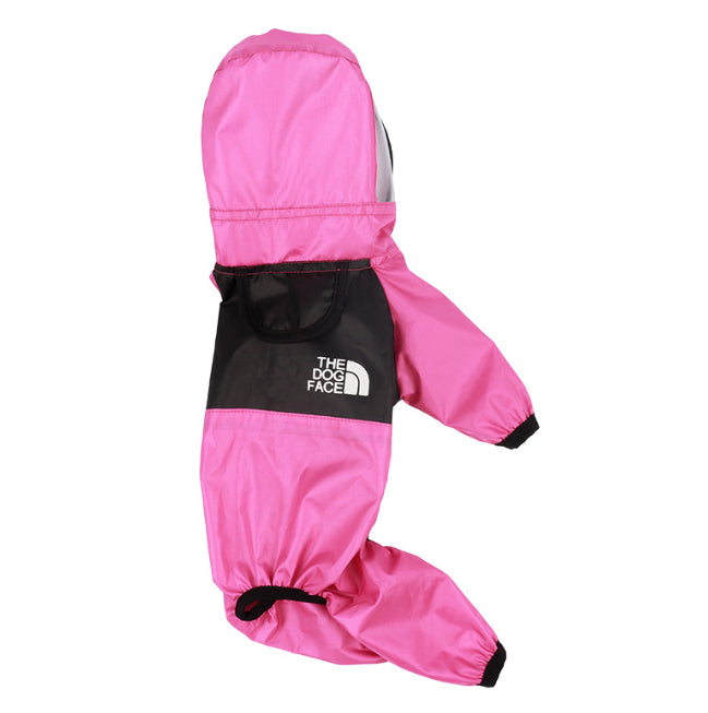 HKM-9737277 Long Legged Dog Rain Poncho with Transparent Brim and High Waterproof Fabric
