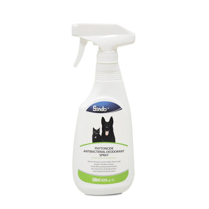 HKM-973843 Antibacterial Odor Neutralizer for Pets with Lemon Green Tea Extract - 500ml