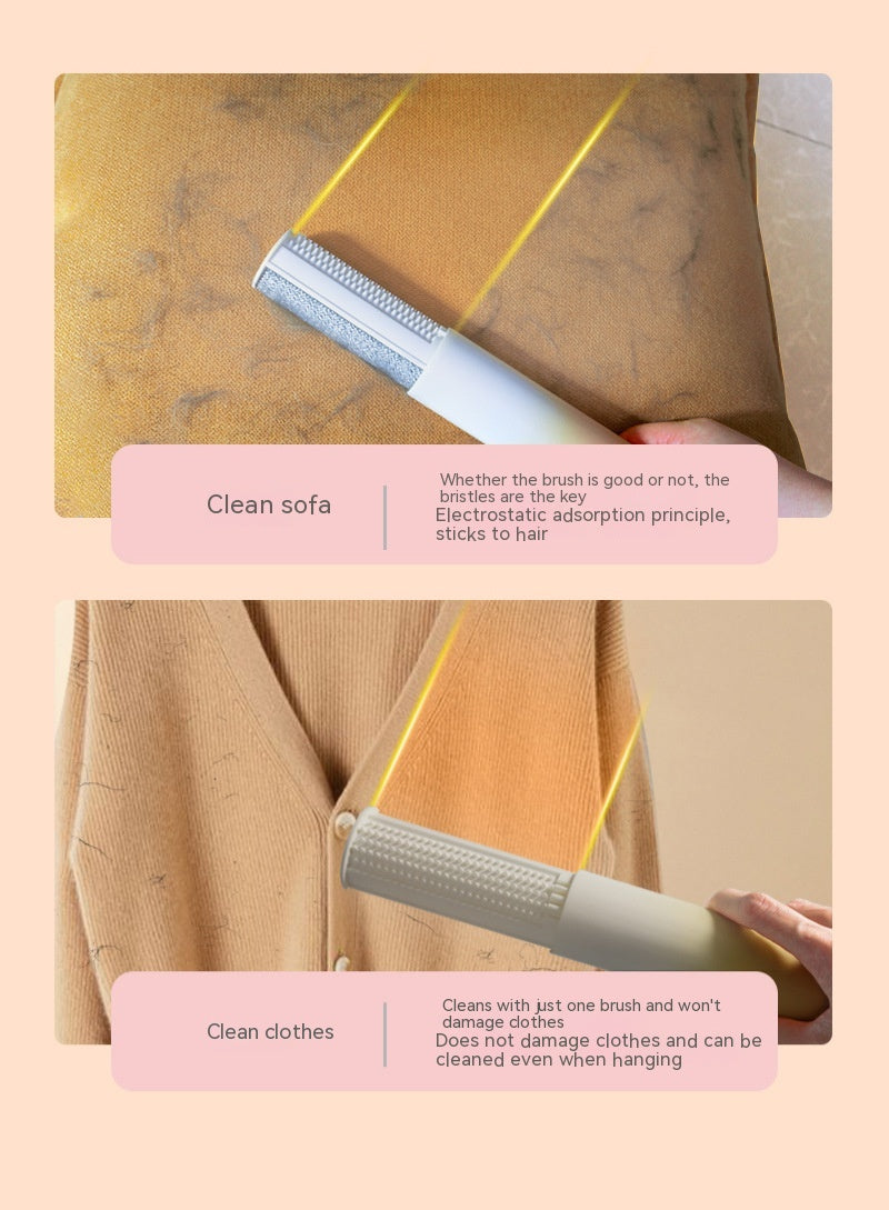 HKM-9738685 Lint Roller for Pets - Effective Fur Remover Tool for Dogs and Cats, Pink and Orange