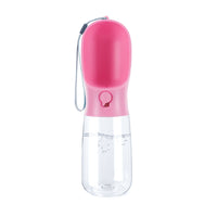 HKM-9738941 Large Capacity Portable Travel Pet Water Bottle - 550ML Plastic Design