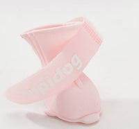 HKM-9739709 Waterproof PVC Coated Jelly Rain Boots with Non-Slip Foot Covers in Sizes S, M, L