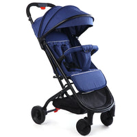 HKM-973971 Lightweight Aluminium Frame Newborn Stroller - Folding Travel System Pushchair Carriage