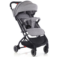 HKM-973971 Lightweight Aluminium Frame Newborn Stroller - Folding Travel System Pushchair Carriage