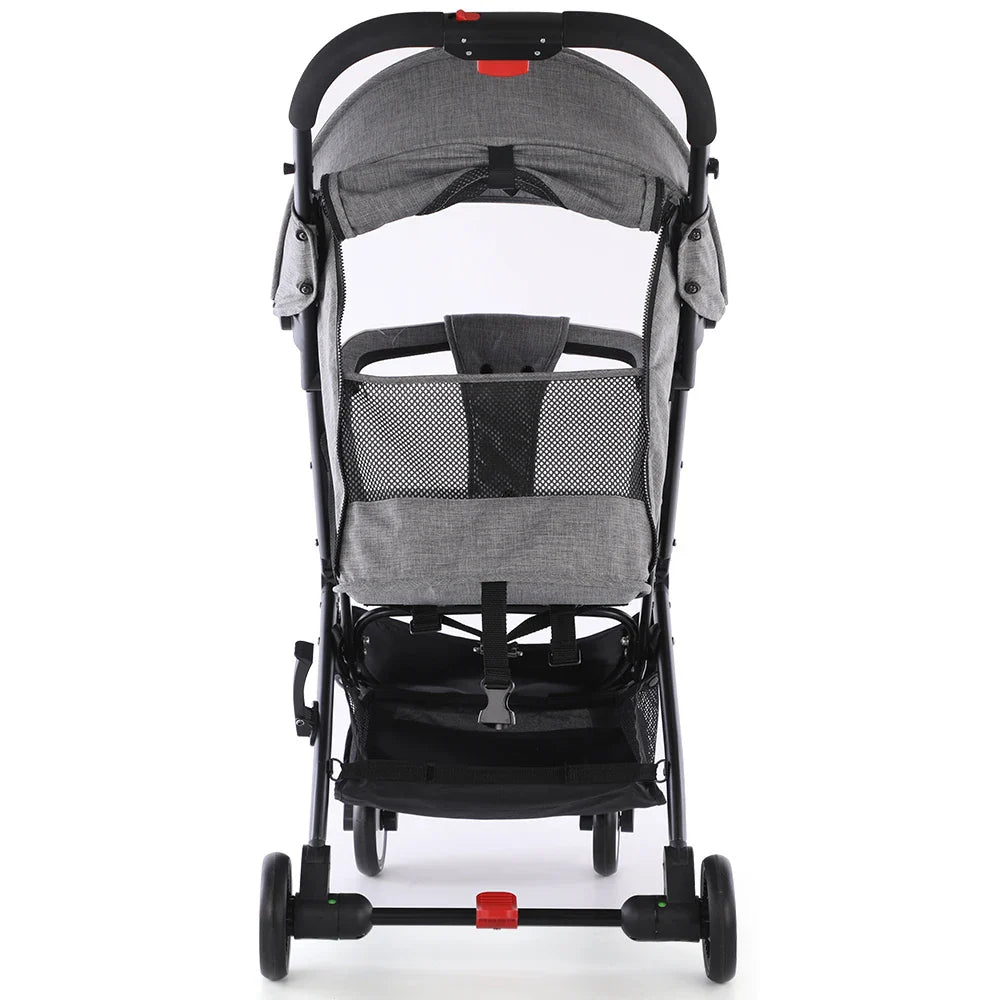 HKM-973971 Lightweight Aluminium Frame Newborn Stroller - Folding Travel System Pushchair Carriage
