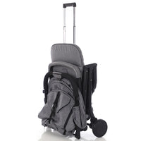 HKM-973971 Lightweight Aluminium Frame Newborn Stroller - Folding Travel System Pushchair Carriage