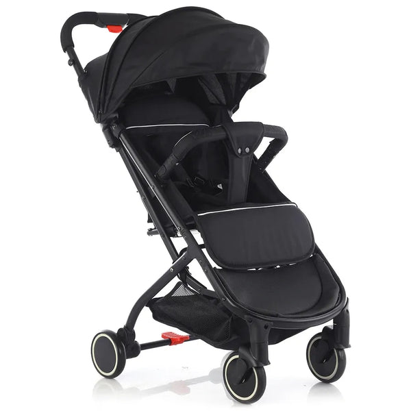 HKM-973971 Lightweight Aluminium Frame Newborn Stroller - Folding Travel System Pushchair Carriage