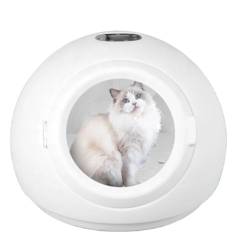 HKM-974035 55L Eco-Friendly Pet Dryer Box for Cats and Small Animals - Low Noise Automatic Grooming Machine
