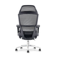 HKM-974035 Ergonomic High Back Swivel Office Chair with Footrest and Mesh Design