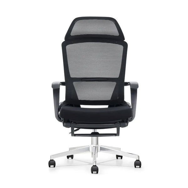 HKM-974035 Ergonomic High Back Swivel Office Chair with Footrest and Mesh Design