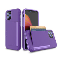 HKM-974035 Sleek TPU & PC Back Cover for iPhone 11, 11 Pro, and Pro Max - Solid Color Options