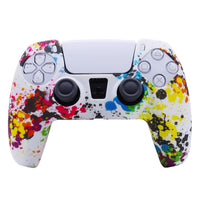 HKM-974099 PS5 Camouflage Silicone Skin for DualSense Controller with Thumb Grip Covers