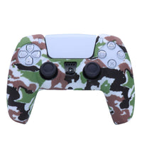 HKM-974099 PS5 Camouflage Silicone Skin for DualSense Controller with Thumb Grip Covers