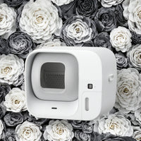 HKM-974227 Automatic Smart Cat Litter Box with 60L Capacity and Odor Control, Easy to Clean PP+ABS Material