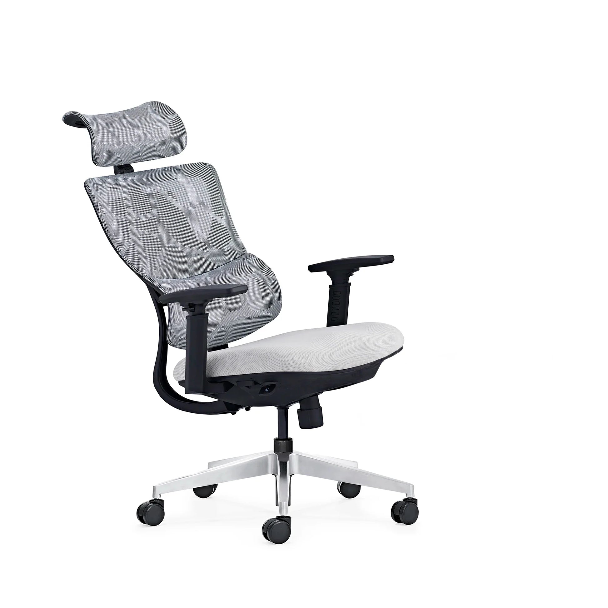 HKM-974227 Ergonomic Office Chair with Adjustable 3D Armrests and Swivel Functionality