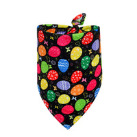 HKM-9746237 Easter-Themed Pet Triangle Scarf Towel for Medium and Large Dogs