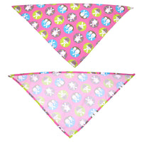 HKM-9746237 Easter-Themed Pet Triangle Scarf Towel for Medium and Large Dogs