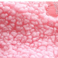 HKM-9747005 Cozy Plush Princess Dog Coat for Fall and Winter in Blue and Pink